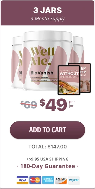 BioVanish 3 bottles